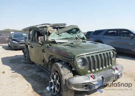 2021 Jeep Wrangler Unlimited Rubicon 4X4 z USA, uszkodzony, nr VIN 1C4JJXFM6MW567403